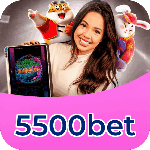 Passo a passo visual mostrando processo de download e instalação do aplicativo 5500bet